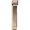 Ekena Millwork Thorton Craftsman Rough Sawn Bracket w/ Offset Brace, Douglas Fir, 6"W x 28"D x 32"H BKT0604X28X32THR04RDF - alternate 2